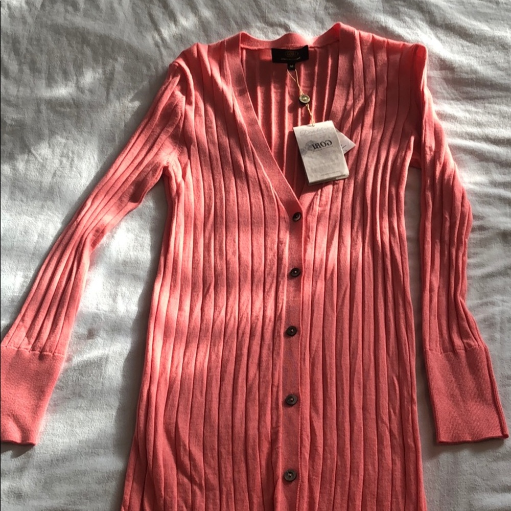 Pink cashmere sweater